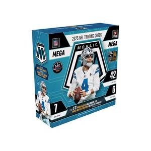 Коллекционные карточки 2025 Panini Mosaic Football NFL Mega Box
