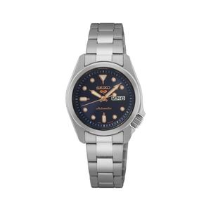 Seiko 5 Sports SKX Series Lady Compact Style темно-синий циферблат, стальной браслет, автоматические часы SRE003K1