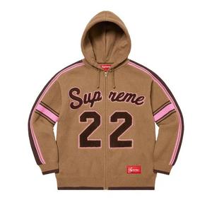 Толстовки на молнии Supreme Sport Zip Up Hooded Sweater 'Светло-коричневый'