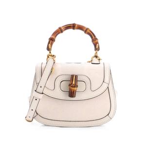 Сумка через плечо Bamboo 1947 Top Handle Bag Jumbo GG Canvas Mini