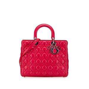 Большая сумка-сэтчел Cannage Lady Dior (2012 год)