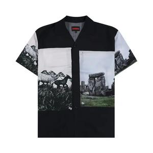 Рубашки на пуговицах Pleasures Stone Horse Button Down Shirt 'Черный'