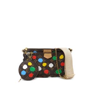 Сумка через плечо Multi Pochette Monogram из коллаборации с Yayoi Kusama (2023 год)