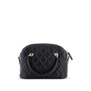 Мини-сумка через плечо CC Dome Zip Shopping Bag Quilt Lambskin