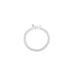 Браслет из стерлингового серебра 925 пробы Solid Curb Chain ST006 (2,30 мм)
