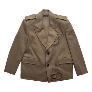 Куртки Ann Demeulemeester Selma High Comfort Peak Lapel Tailored Jacket «Green»