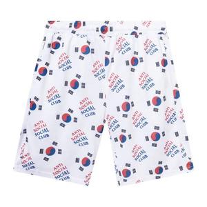 Anti Social Social Club x Case Study Flag Mesh Shorts 'Белый'