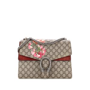 Сумка на плечо Dionysus Bag Blooms Print GG Coated Canvas Medium