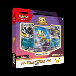Коллекционные карточки Pokémon 30th Celebration Battle Deck 'Umbreon ex'