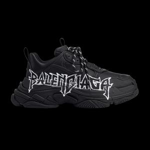 Кроссовки Balenciaga Triple S 'DIY Metal - Черный Белый'