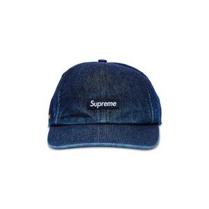 Кепки-снэпбэки Supreme Cordura Denim Small Box 6-Panel 'Blue'