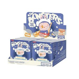 Плюшевые игрушки Pop Mart Labubu THE MONSTERS Wacky Mart Series Магнит на холодильник Закрытый полный набор 'Mystery' (6 слепых коробок)