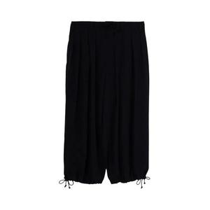 Yohji Yamamoto Pour Homme Брюки-баллоны 'Черный'