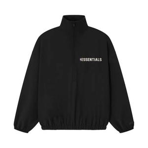 Трековые куртки Fear of God Essentials Nylon NBA 1/2 Zip Track Jacket 'Черный'