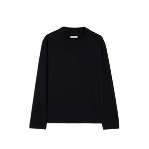 Комплект из трех футболок с длинными рукавами и вышитой монограммой Jil Sander