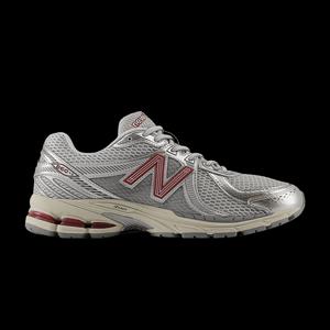 Беговые New Balance 860v2 'Серебряный красный'