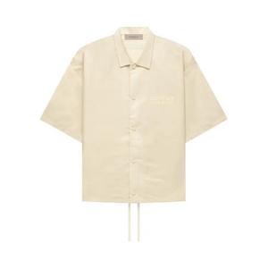 Рубашки на пуговицах Fear of God Essentials Short-Sleeve Shirt 'Eggshell'