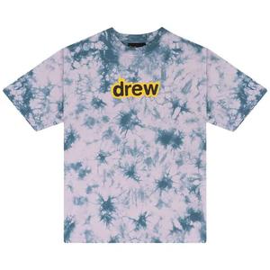 Футболка с коротким рукавом Drew House Secret Letter 'Lilac Tie Dye'
