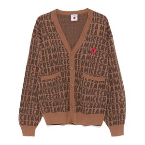 Кардиган с принтом Text Print