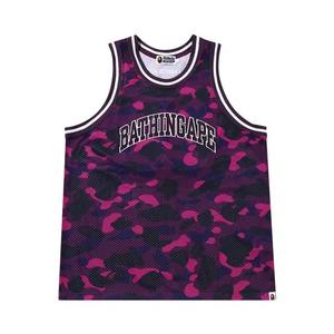 Майки BAPE Color Camo Basketball Tank Top 'Purple'