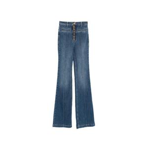Джинсы bootcut с молниями