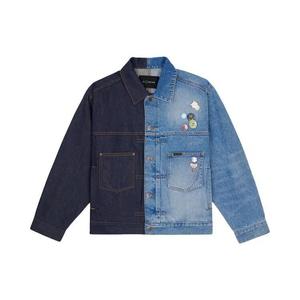 Джинсовые куртки Brain Dead x Coach Split Denim Jacket 'Blue Multicolor'