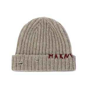 Шерстяная шапка бини Shetland с вышивкой