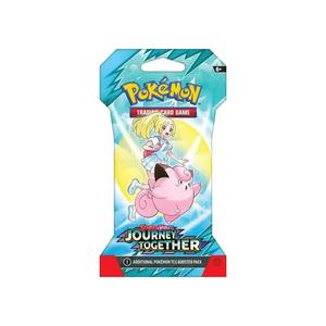 Коллекционные карточки Pokémon Scarlet & Violet: Journey Together Sleeved Booster Pack (Lillie’s Clefairy ex Artwork)