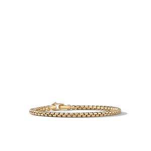 Браслет Box Chain из желтого золота (3.4 мм)