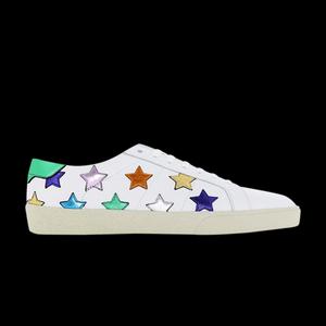 Кроссовки Saint Laurent Court Classic SL-06 Metallic California Low 'Natural Multi Stars'