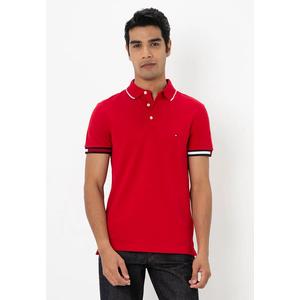 Поло Slim Fit с флагом на манжете - Tommy Mainline
