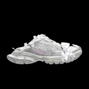 Кроссовки Balenciaga Wmns 3XL Lace Mule 'White Light Pink'