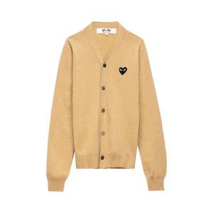 Кардиганы Comme des Garçons PLAY V-Neck Cardigan 'Бежевый'