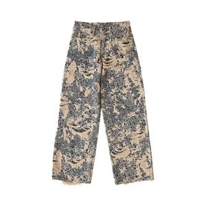 Джинсы Acne Studios 1981 Fit Denim Distressed Monogram 'Mid Blue'