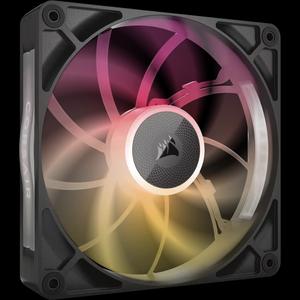 Corsair iCUE LINK RX140 MAX RGB Expansion 140 мм PWM вентилятор - черный (одиночная упаковка)
