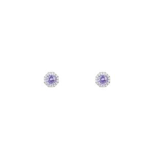 Серьги-пусеты Exquisito 120V — лавандово-фиолетовый