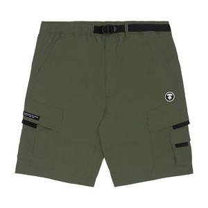 Шорты AAPE Moonface Belted Cargo Shorts 'Khaki/Dark'
