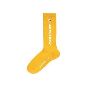 Носки и колготки AAPE AAPENOW Socks 'Yellow/Dark'
