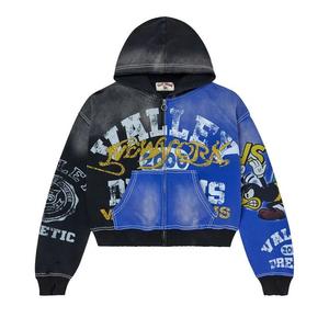 Худи на молнии Vale Forever Bipolar Big Zip Up 'Black/Blue'