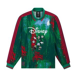 Джерси Adidas x Brain Dead x Disney Long-Sleeve Jersey "Red/Bold Green/Blue"