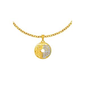 TOMEI подвеска Completeness коллекции Diamond Cut, желтое золото 916/22K