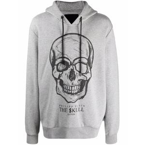 Худи с принтом The Skull