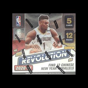 Спортивные карточки 2020-21 Panini Revolution Chinese New Year Basketball Hobby Box