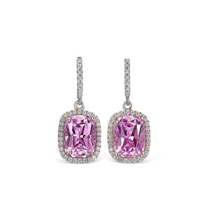 Серьги Begonia Comet из белого золота