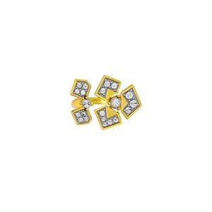 TOMEI кольцо коллекции Diamond Cut, желтое золото 916/22K