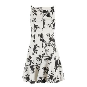 Платье мини с цветочным принтом