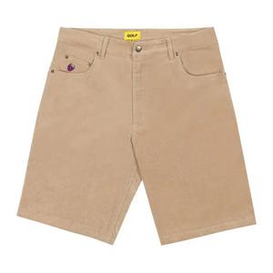 Шорты GOLF WANG Blackberry Cord Short 'Light Brown'