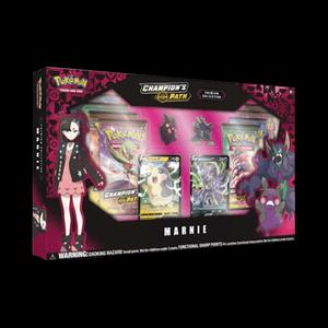 Коллекционные карточки Pokémon Champion's Path Marnie Premium Collection