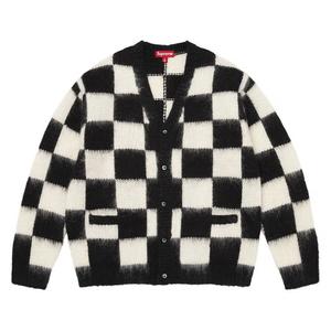 Кардиганы Supreme Checkerboard Cardigan 'Black'