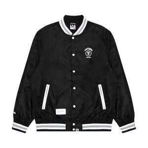 Куртки AAPE Moonface Patch Jersey Jacket 'Black'